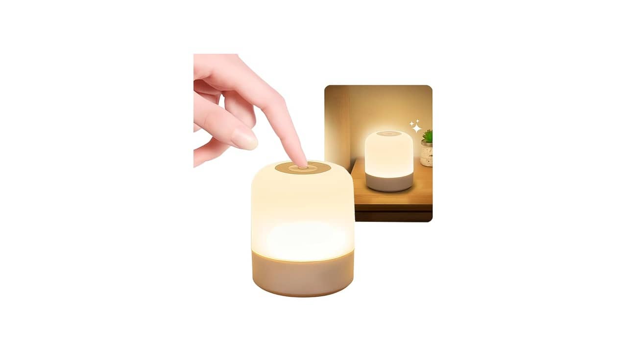 Melhor Abajur para Quarto: 10 Opções LED com Iluminação Tocável