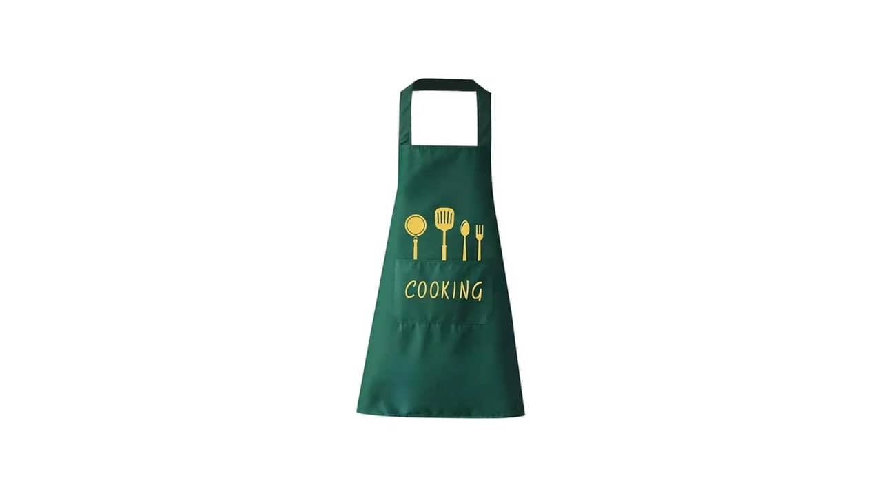 Melhor Avental de Cozinha: Impermeável, Ajustável e Com Bolsos Frontais
