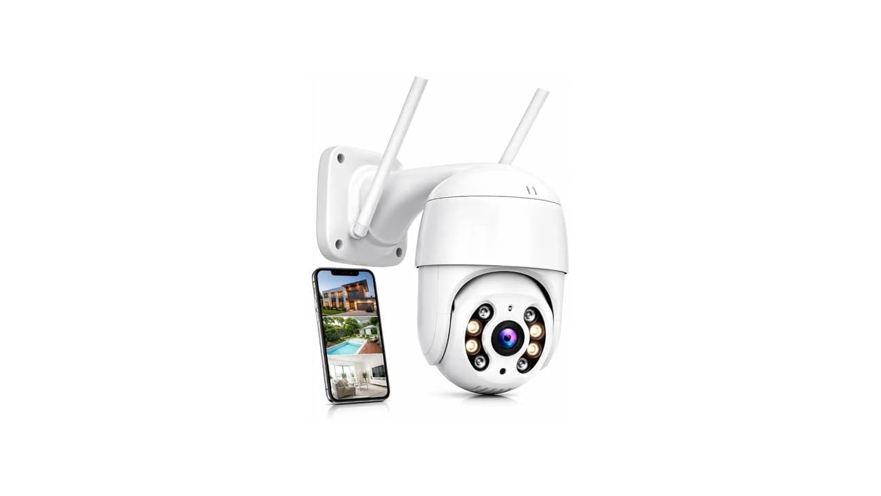 Melhor Câmera Wifi 360 Externa: Visão Noturna e Prova D'Água