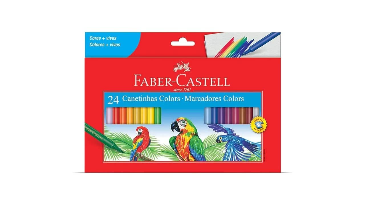 Melhor Caneta Hidrográfica: Top 10 Multicoloridas e Versáteis