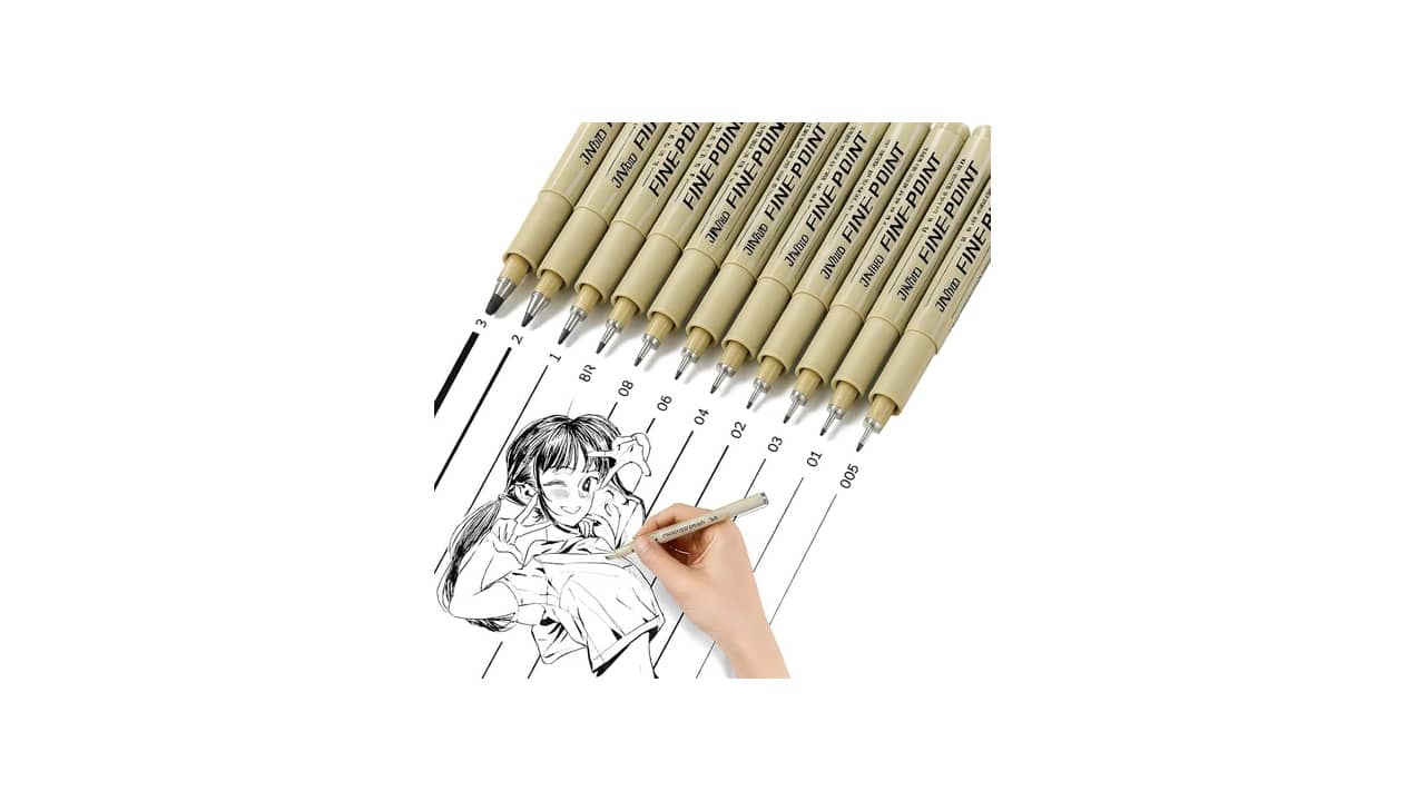 Melhor Caneta Nanquim: As 10 Profissionais Para Desenho Técnico