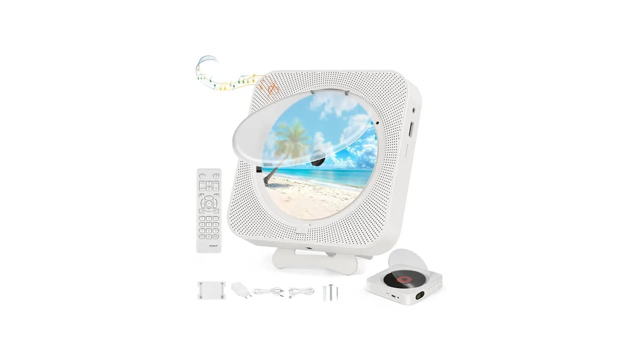 Melhor Cd Player Portatil: Bluetooth, FM e Design Compacto