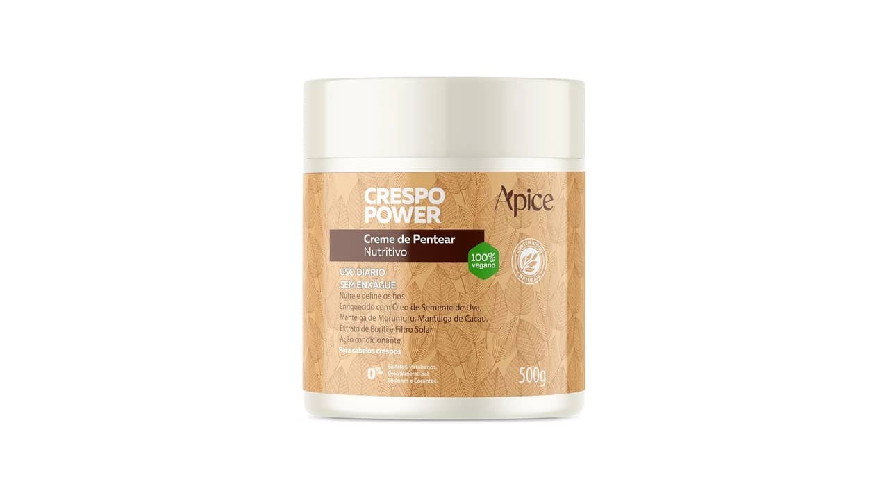 Melhor Creme para Cabelo Crespo: Definição e Hidratação Perfeitas