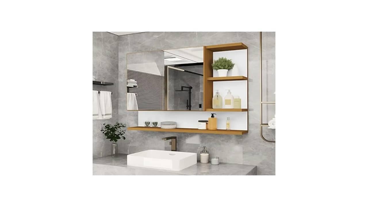 Melhor Espelheira para Banheiro: Design Moderno e Espaço Eficiente