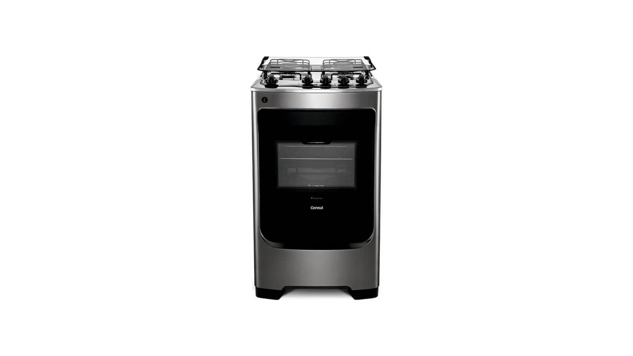 Melhor Fogão 4 Bocas Inox: Acendimento Automático e Design Moderno