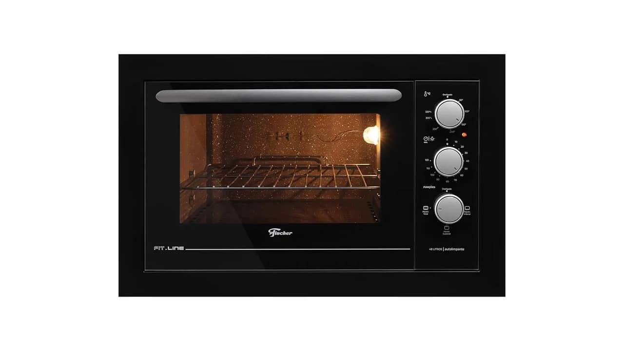 Melhor Forno de Embutir: Elétrico vs Gás com Air Fryer