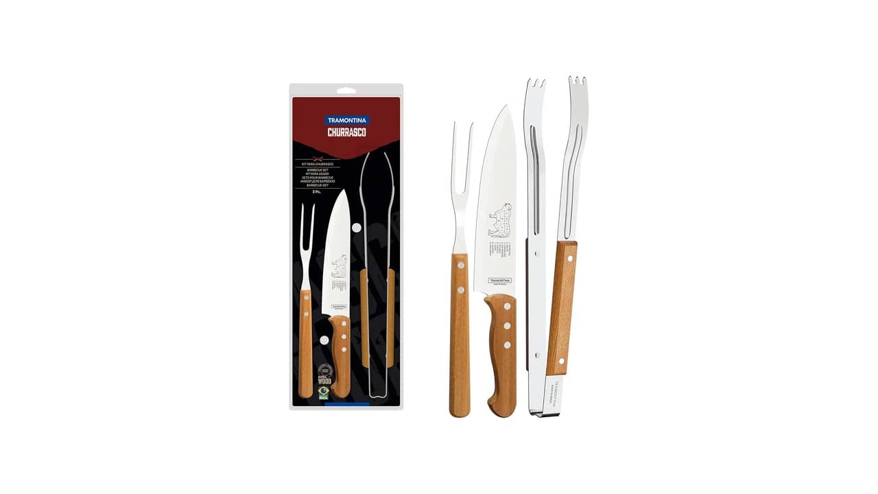 Melhor Kit Churrasco Tramontina: Qual Combinar com Faca e Garfo?