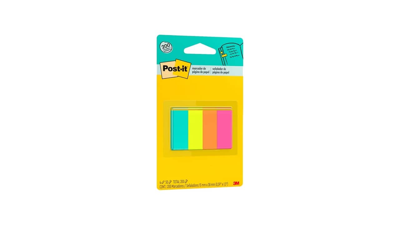 Melhor Marca de Caderno: 9 Marcadores de Página Divertidos e Versáteis
