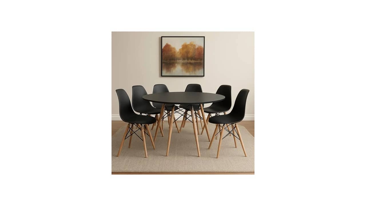 Melhor Mesa Redonda de 6 Cadeiras: Design Elegante e Durável