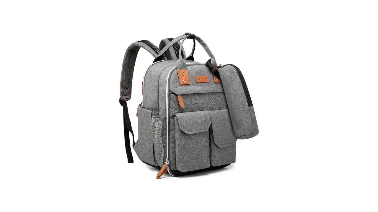 Melhor Mochila de Maternidade: Impermeável e Multifuncional
