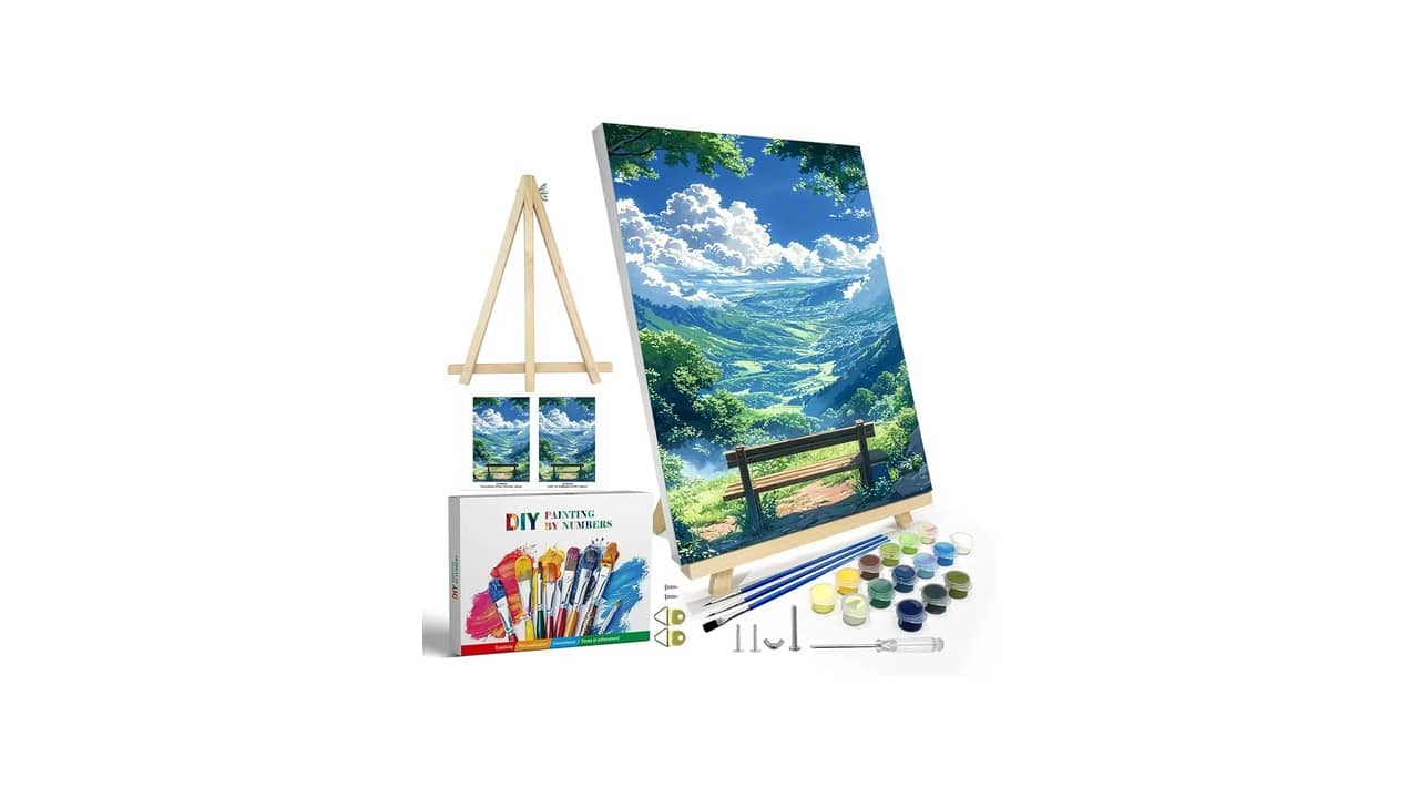 Melhor Pintura por Número: 10 Kits de Pintura por Número para Adultos