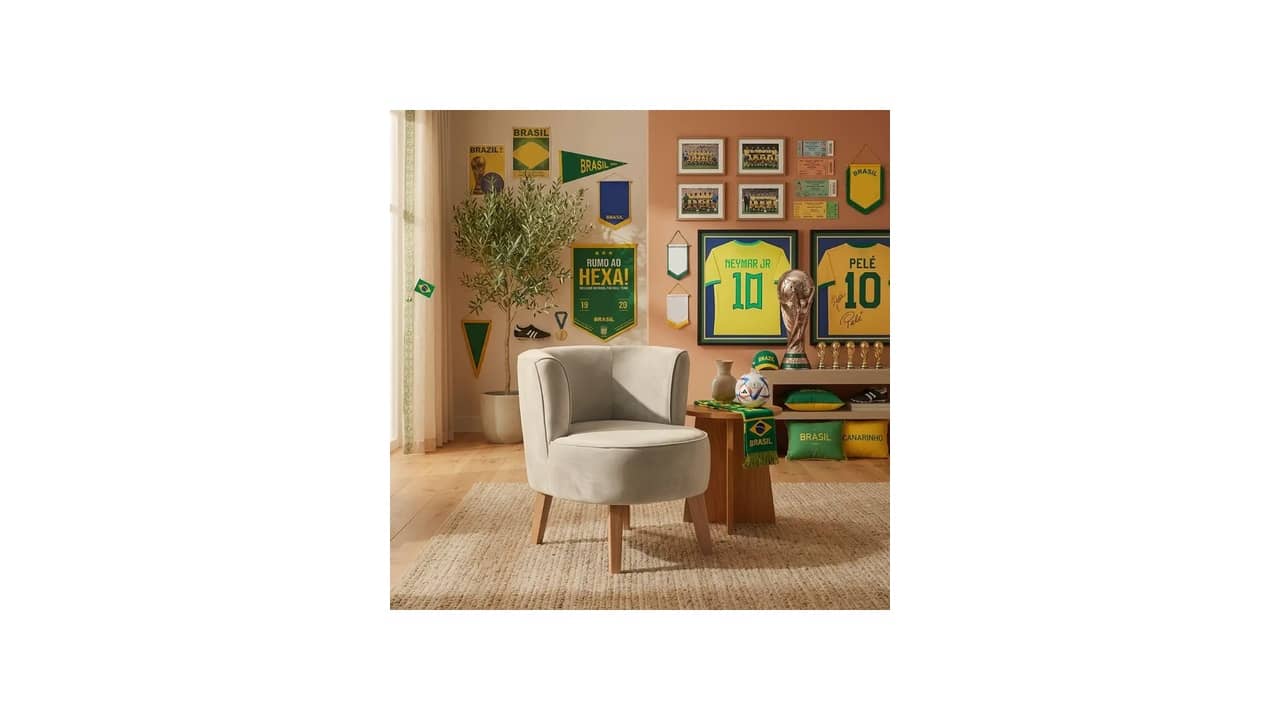 Melhor Poltrona Decorativa para Sala: Design Elegante e Confortável