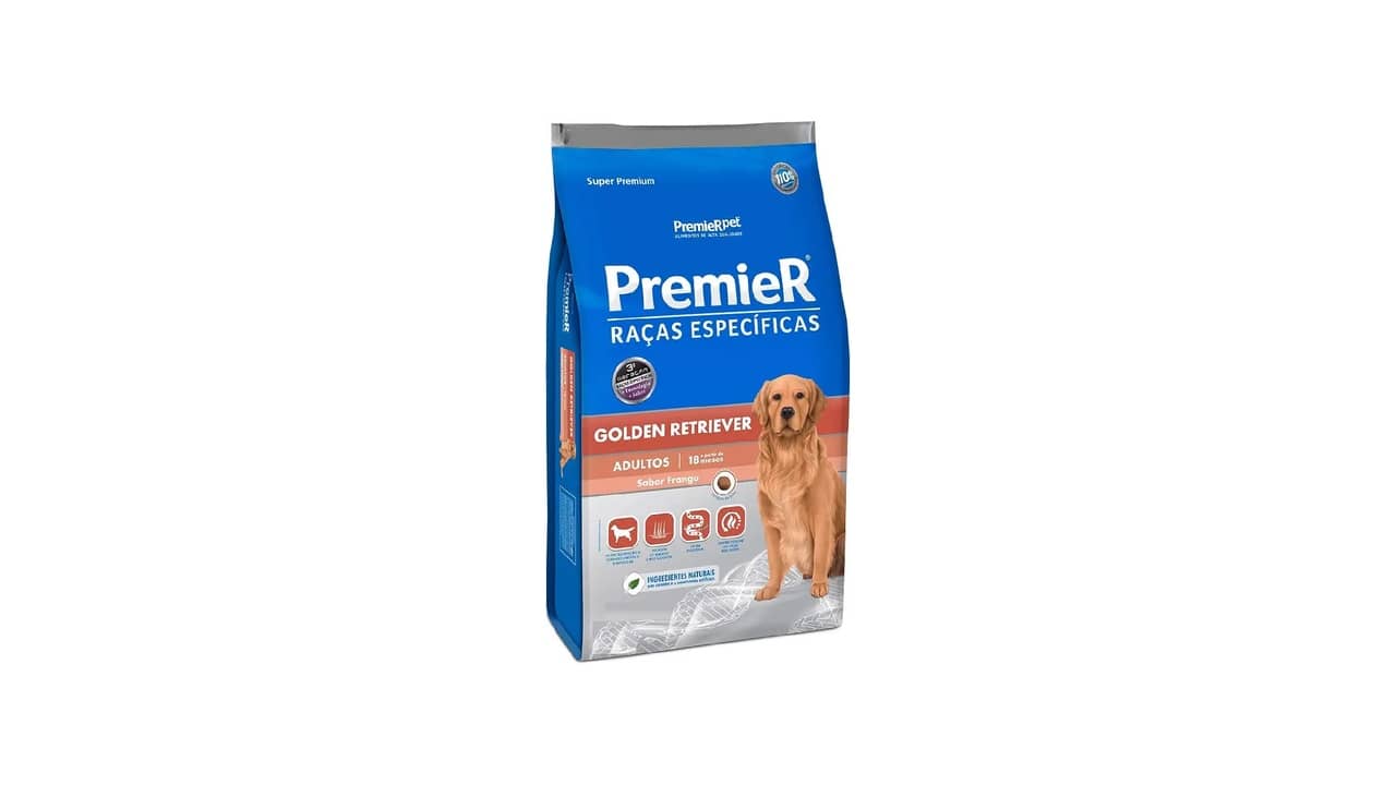 Melhor Ração para Golden Retriever: Análise de 10 Marcas Top
