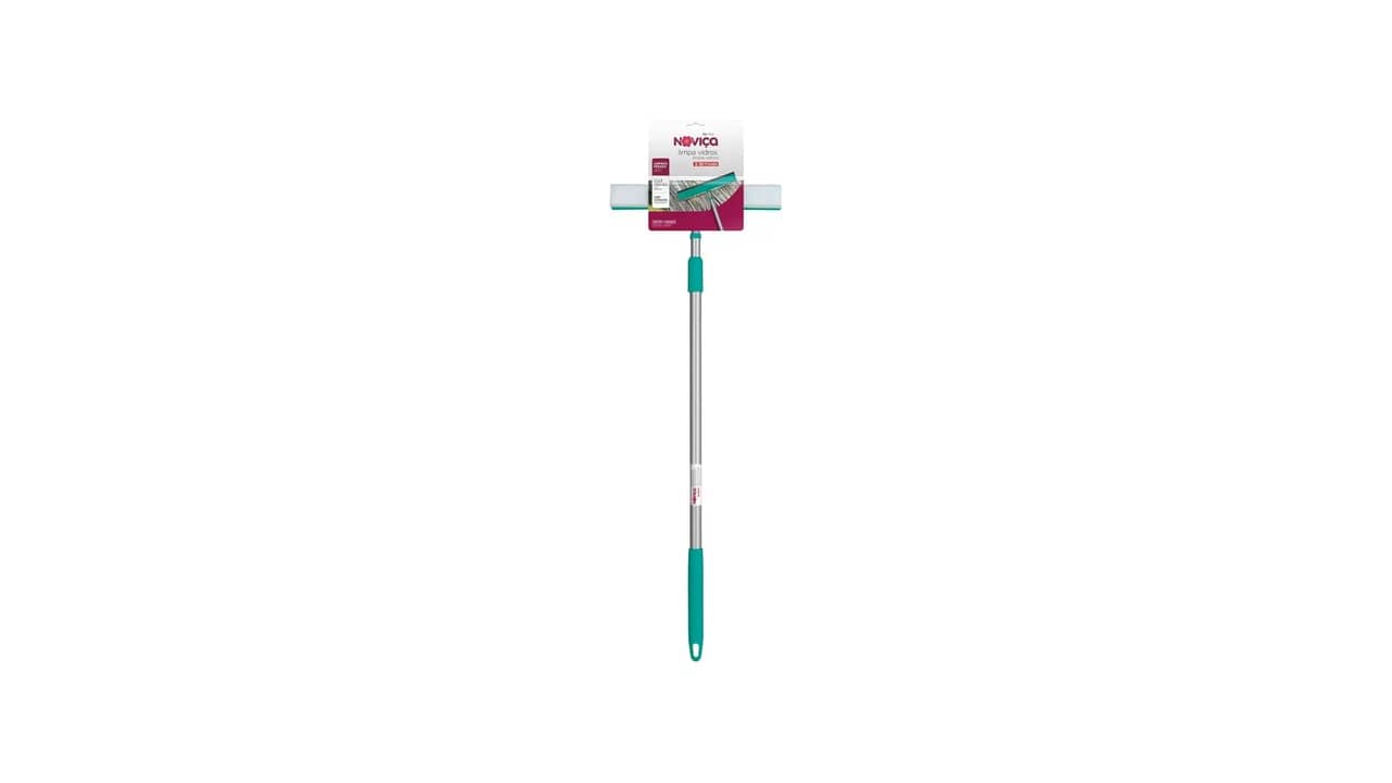 Melhor Rodo para Limpar Vidros: 2 em 1 com Cabo Extensível