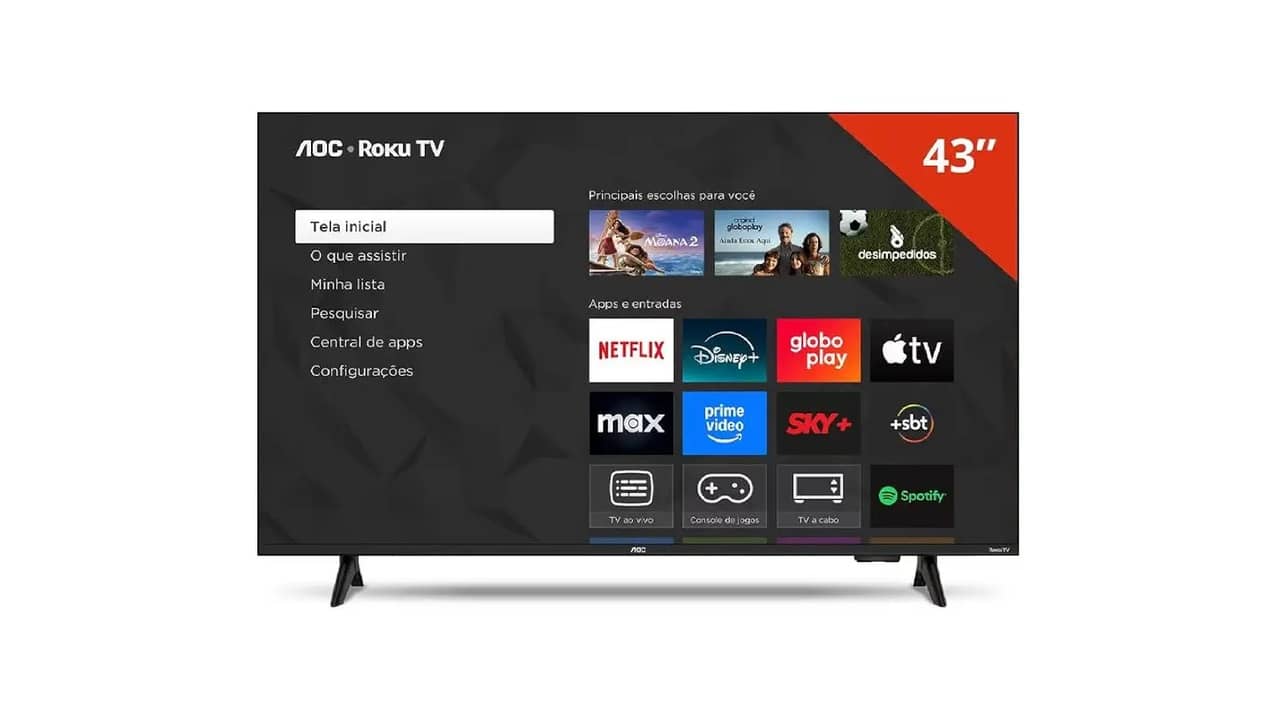 Melhor TV 43 Polegadas para PS5: Top 7 Modelos com Excelente Desempenho
