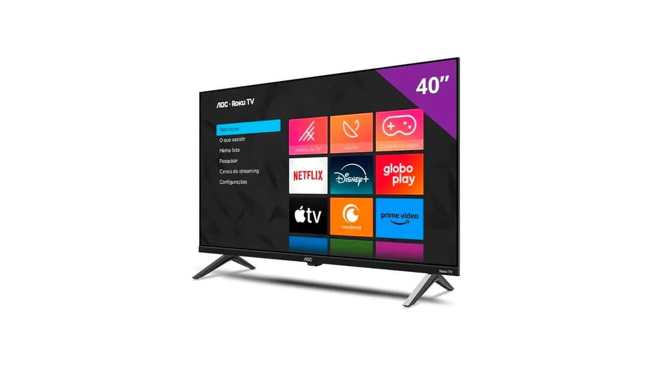 Melhor TV AOC: As 7 Melhores Smart TVs com Roku