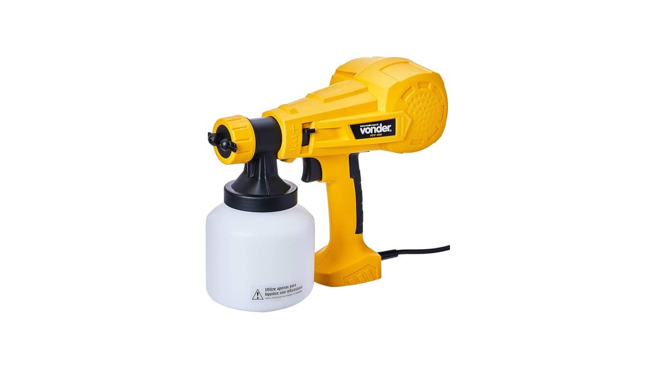 Pistola de Pintura Elétrica - Qual a Melhor? Análise de 10 Modelos Profissionais