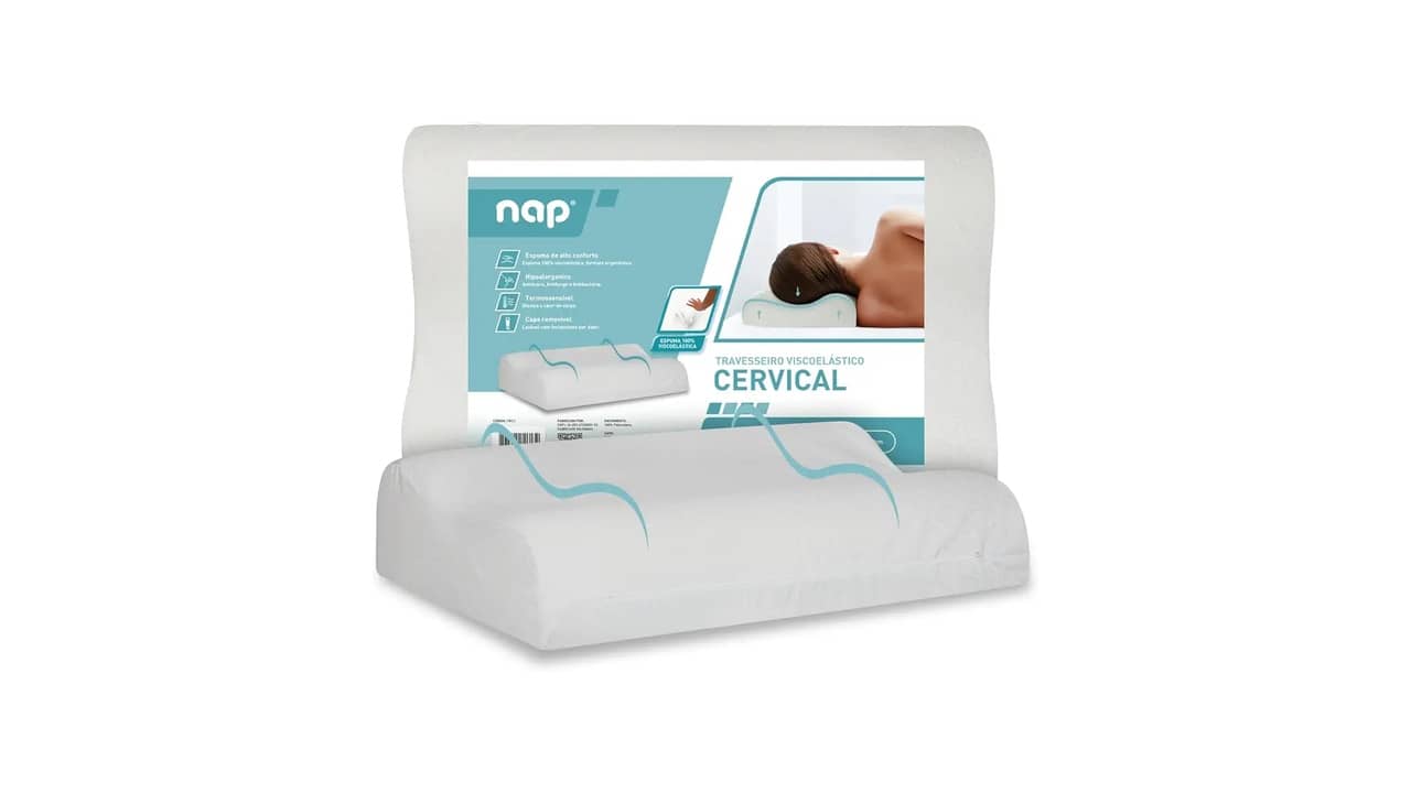 Qual o Melhor Travesseiro Cervical? Suporte Ergonômico e Hipoalergênico